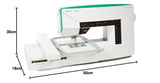 Husqvarna Viking Designer Jade 35 met borduurmodule