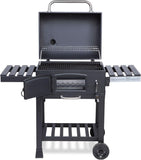 TAINO HERO XL BBQ rookoven grillwagen houtskool grill grillhaard staande grill rookoven accessoires