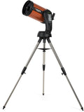 Celestron 11069 NexStar 8SE Geautomatiseerde Schmidt-Cassegrain-telescoop met volledig automatische montering, SkyAlign-technologie en XLT-coating, Zwart/oranje