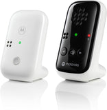 Motorola Nursery BabyPhone PIP10-230V - Draagbare Ouderunit - 300 Meter Bereik - Incl. 2 Voedingen - Plastic - Wit