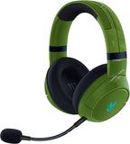 Razer Kaira Pro - Draadloze Gaming Headset Halo Infinite voor Xbox Series X/S + Xbox One + PC + Bluetooth (Wireless, titanium-drivers, supercardioïde microfoon) Zwart/Groen