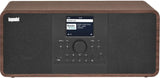 Imperial Dabman i205 CD internetradio/DAB+ (stereo geluid, FM, cd-speler, WLAN, LAN, bluetooth, streamingdiensten (Spotify, Napster enz.) incl. stroomadapter), bruin