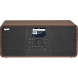 Imperial Dabman i205 CD internetradio/DAB+ (stereo geluid, FM, cd-speler, WLAN, LAN, bluetooth, streamingdiensten (Spotify, Napster enz.) incl. stroomadapter), bruin