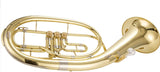 Platte Tenortuba Met Drie Kleppen In B-vlak Messing Lak Goud Euphonium Instrument Met Koffer En Accessoires Eufonium voor Beginners