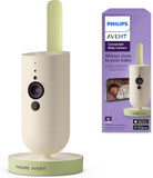 Philips Avent Connected Babycamera, privé- en veilige codering, met app, audio, 2x zoom, nachtzicht, VOX, terugspreekfunctie, slaapliedjes en rustgevende geluiden (model SCD643/26)