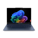 Lenovo Yoga Slim 7X AI-laptop, 36,8 cm (14,5 inch), 3K, OLED-touchscreen (Qualcomm SD X1E78100, 16 GB RAM, 512 GB SSD, Windows 11 Home, Wi-Fi 7) blauw, QWERTY-toetsenbord Portuguesis