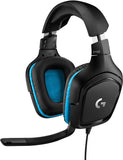 Logitech G432 7.1 kabelgebundenes Surround Sound Gaming Headset schwarz