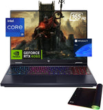 Acer Predator Helios Neo 16 Gaming Laptop, 16" WUXGA 165Hz IPS, Core i9-14900HX, GeForce RTX 4060, 64GB DDR5, 2TB PCle 4.0, 4-Zone RGB KB, WiFi 6E, TB 4, RJ45, US Version KB, PDG HDMI, Win 11 Pro