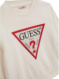 Guess LS Active Top Sweatshirts Lange Mouw Wit Cream Wit 16