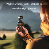 DJI Osmo Pocket 3 Combi-Creatie, Vlogging-camera met 1-inch CMOS en 4K/120fps video, 3-assige stabilisatie, multifunctioneel, inclusief microfoon voor helder geluid, kleine camera voor fotografie