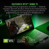 Razer Blade 14 - Laptop Gaming 14, QHD 165Hz - AMD Ryzen 9 6900HX, NVIDIA GeForce RTX 3080 Ti, 16 GB RAM, 1 TB SSD, aluminium chassis, zwart - toetsenbord AZERTY - Chroma RGB