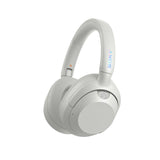 Sony ULT WEAR - Draadloze Noise Cancelling koptelefoon met ULT POWER SOUND, ultieme diepe bas, heldere gesprekskwaliteit, batterijduur tot 30 uur Alexa & Google Assistant, IOS & Android, Wit Off-White