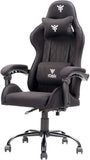 iTek Gaming Chair Rhombus FF10, stof, zwart, normaal