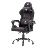 iTek Gaming Chair Rhombus FF10, stof, zwart, normaal