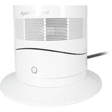 Dyson Hot+Cool Jet Focus AM09 krachtige koelventilator en kamerverwarming (White/Silver)