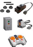 LEGO Functies Voor Trein en Motor Set met IR-Ontvanger, Afstandsbediening en Batterijbox