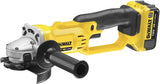 DEWALT Accu Haakse Slijper 18V XR 125mm (Inclusief 4,0Ah accu) CG412M2