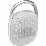 Dankzij de draagbare Bluetooth®-luidsprekers JBL JBLCLIP4WHT Wit 5 W