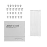 ATX Semi-toren doos DEEPCOOL R-CH160-WHNMIO-G-1 Wit