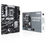 ASUS PRIME B760-PLUS Gaming moederbord Socket Intel LGA 1700 (Intel B760, ATX, DDR5 geheugen, PCIe 5.0, 3x PCIe 4.0 M.2, Thunderbolt 4, Aura Sync)