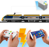 LEGO 60197 City Trains Passagierstrein Bouwset, Motor op Batterijen, Rails en Accessoires voor Kinderen van 6 Jaar en Ouder