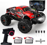 Op afstand bestuurbare auto vanaf 10 jaar, 36+ km/u, 4WD RC auto, offroad voor volwassenen en kinderen, 2,4 GHz 1/18 RC auto, all-terrain waterdichte monstertruck op afstand bestuurd, op afstand