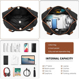 KONO Hardshell koffer + Borsa met TSA-slot en 4 draaibare wielen