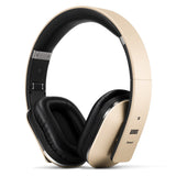 August EP650 Bluetooth v4.2 NFC koptelefoon met aptX Low Latency - draadloze over-ear hoofdtelefoon met individueel geluid goud