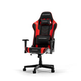 DXRacer (Het Origineel) Prince P132 Gamingstoel, Kunstleer, Zwart-Rood, Tot 185 cm