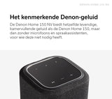 Denon Home 150 NV Compacte Draadloze Speaker met HEOS Built-In Multiroom Technologie, Bluetooth, Apple AirPlay 2 - Zwart