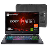 acer Nitro 17 gaming-laptop | AMD Ryzen 7 7840HS Octa-Core CPU | NVIDIA GeForce RTX 4060 Laptop GPU | 17,3 inch QHD 165Hz IPS-scherm | 1 TB Gen 4 SSD | Wi-Fi 6E | RGB-achtergrondverlichting KB |