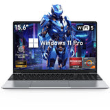 NIAKUN 15,6 inch gaming laptop notebook, gamer laptop 16 GB RAM 1 TB SSD, laptop computer met verlicht toetsenbord, AMD Ryzen 7 5700U processor (tot 4,3 Ghz), FHD 1920x1080P, 6000mAh, Type-C