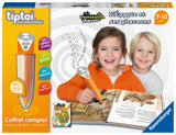 Ravensburger - tiptoi® - Complete set interactieve lezer + boek Egypte en zijn farao's - Elektronisch educatief spel zonder scherm - Vanaf 7 jaar - Franse versie - 00 144