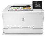 HP Color LaserJet Pro M255dw 7KW64A, A4-printer met enkele functie, automatisch dubbelzijdig afdrukken in kleur, 21 ppm, USB, Wi-Fi, Ethernet, touchscreen van 6,85 cm, wit