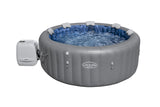 Bestway round inflatable spa santorini hydrojet pro 5 to 7 people 60075