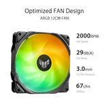 ASUS TUF Gaming LC II 360 ARGB All-in-One Liquid CPU-koeler (Aura Sync verlichting, 3x TUF Gaming 120 mm ARGB-radiatorventilator, zwart)