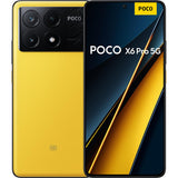 Xiaomi POCO X6 Pro 5G smartphone + headphones, 8+256 mobile phone without contract, 64MP OIS triple camera, yellow (NL version + 2 year guarantee)