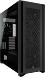 Corsair CC-9011218-WW 7000D AIRFLOW Full-Tower ATX-Computerbehuizing (High-Airflow Voorpaneel, Drie Meegeleverde 140mm-Ventilatoren met PWM-Repeater, Eenvoudig Kabelbeheer, Aanpasbare Zijventilatorsteunen)Extra groot,tZwart,Extra groot