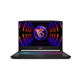 MSI Katana 15 B13VGK-1406XES Gaming-laptop, 15,6 inch (39,6 cm), QHD, 165 Hz (Intel Core i7-13700H, RTX 4070-8 GB, 16 GB RAM, 1 TB SSD, zonder besturingssysteem), zwart, Spaans QWERTY-toetsenbord