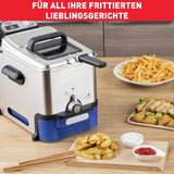 Tefal Oleoclean Pro Inox & Design FR8040 friteuse - Automatische oliefiltering - Regelbare temperatuur