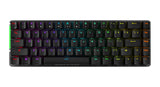 ASUS ROG Falchion - Draadloos mechanisch gamingtoetsenbord 65% (68 toetsen, Aura Sync verlichting, touchscreen zijoppervlak, bescherming van polycarbonaat, Cherry MX-schakelaars, tot 450 uur, QWERTZ