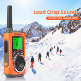 Retevis RT45P IP67 Waterdichte Walkie Talkie, PMR446 Licentievrije Lange Afstand Walkie Talkies Voor Volwassenen, Oplaadbare 16Ch SOS Alarm 2-Weg Radio Voor Skiën Buitenactiviteiten (4 stuks)