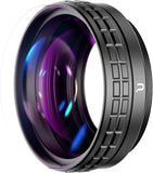 Groothoeklens voor Sony ZV1, ULANZI WL-1 18mm Groothoek met 10X Macro, 2-in-1 hulplens voor Sony ZV1 Camera