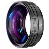 Groothoeklens voor Sony ZV1, ULANZI WL-1 18mm Groothoek met 10X Macro, 2-in-1 hulplens voor Sony ZV1 Camera