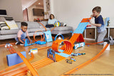 Hot Wheels Racekrat met 3 Stunts in 1 Set Draagbare Opbergruimte, voor kinderen van 6 tot 10 jaar, GKT87