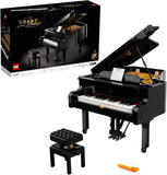 LEGO Ideas Vleugelpiano Grote Modelbouw Set; Bouwpakket voor Volwassenen met App om de Piano te Activeren, Woonaccessoire en Muziek Cadeau voor Mannen en Vrouwen 21323