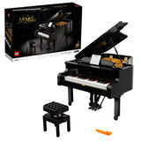 LEGO Ideas Vleugelpiano Grote Modelbouw Set; Bouwpakket voor Volwassenen met App om de Piano te Activeren, Woonaccessoire en Muziek Cadeau voor Mannen en Vrouwen 21323