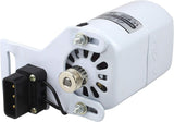 Naaimachine Motor Set 150W 220V 8.000RPM (WHITE) Regelbaar Voetpedaal Controller voor Singer, AEG, klasse HA1, PFAFF en oude naaimachines