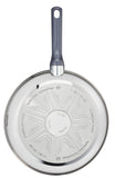 Tefal Daily Cook pannenset, 3-delig, 20 cm, 24 cm, 26 cm, roestvrij staal, anti-aanbaklaag, thermospot-technologie, gelijkmatig koken, alle warmtebronnen, PFOA-vrij, zwart