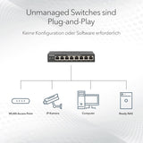 NETGEAR 5-poorts Gigabit Ethernet Unmanaged PoE+ Switch (GS305P): met 4 PoE+ bij 63 W, desktop- of wandbevestiging